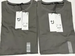 UNIQLO +J スーピマコットン クルーネックT オリーブ Mのサムネイル