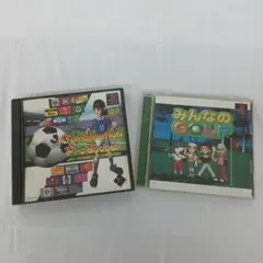 PSスポーツソフト2本セット　みんなのGOLF など　プレイステーション用ソフト
