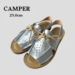 CANPER スリッポン 37 カンペール ブラザーズ ホワイト 革 23.5 - メルカリ