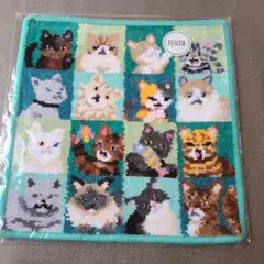 【完売☆未開封】フェイラー ハンカチ☆ルック！マイキャット