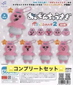 ⭐️即日発送⭐️おぱんちゅうさぎ　かぷっこふれんず2 5種　コンプリートセット