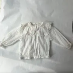 ベビーギッズフリル付き長袖アウター