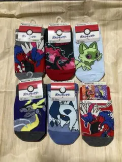 ポケットモンスター　新品　15-20㌢　6足セット　靴下