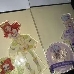 アイカツスターズ　早乙女あこ　アクリルバッジ　アクリルスタンド　スギカツ アイカツスターズ 早乙女あこ アクリルバッジ アクリルスタンド