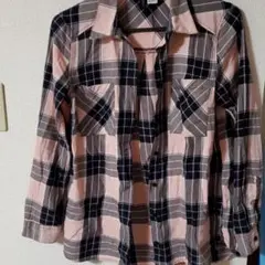 H&M　チェックシャツ