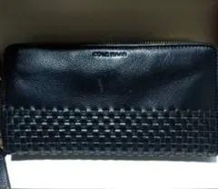 COLE HAAN ブラックレザー長財布