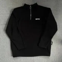 BASIC COTTON ベーシックコットン　リング　ハーフジップ　スウェット