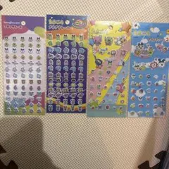 【入手困難】たまごっち プチプチ シール 4点セット　ぷっくりシール　シール帳