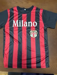 Milano 赤黒ストライプ Tシャツ 150