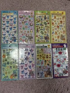 ま*り様 ボンボンドロップシール　ディズニー 8枚セット