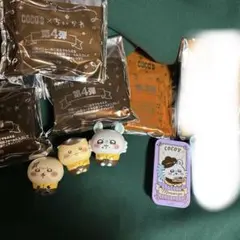 ココスちいかわ　モモンガ　くりまんじゅう　ラッコ