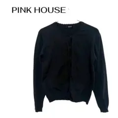 B1006PINK HOUSE 長袖カーディガンブラウスオフィスカジュアルデートのサムネイル