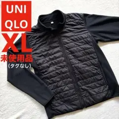 ユニクロ UNIQLO エアテック フリースジャケット XL ブラック 黒