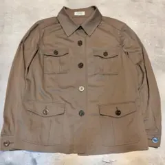 自由区 カーキ サファリジャケット 44 Lサイズのサムネイル