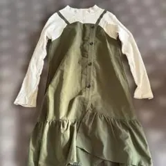 ever closet サロペ風ワンピース140
