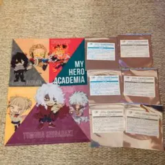 僕のヒーローアカデミア セイムス　コラボ　クリアファイル　ステッカー