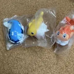 新品　ポケモン　ソフビ　シャリタツ　ヘイラッシャ　3個　匿名配送