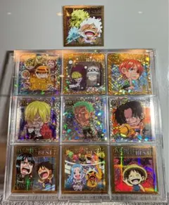 にふぉるめーしょんワンピース 大海賊シールウエハース 人気投票コンプリート