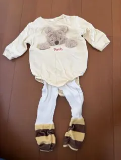 ディズニー くまのプーさん ロンパース タイツ セット