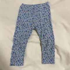 ユニクロ　花柄レギンス 90cm