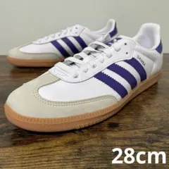 アディダスオリジナルス　サンバ OG W　28cm　ホワイト/パープル