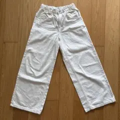 ZARAキッズ　ホワイト ワイドデニム　11-12歳