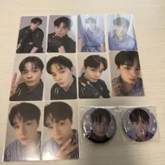 JO1 BEYOND THE DARK トレカ　缶バッジ　コンプ　鶴房汐恩