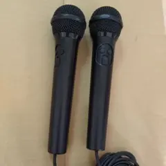 Wii Joy soundカラオケ USB接続 有線マイク 2本セット