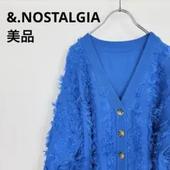 美品 &.NOSTALGIA アンドドット ノスタルジア フリンジ カーディガンのサムネイル