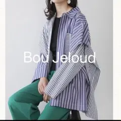 Bou Jeloud ブージュルード クレイジーパターンシャツチュニック