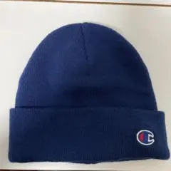 Champion ネイビー ニット帽 57-59cm