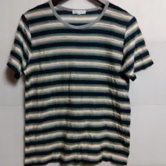 アーバンリサーチ ボーダーTシャツ 38 好配色 ストライプ ロンT カットソー