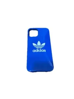 iPhone12 スマホケース　adidas ブルー　未使用