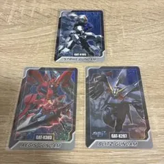 機動戦士ガンダムSEED カード 3枚セット
