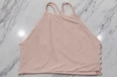 FOREVER21 スポーツトップス ピンクベージュ Lサイズのサムネイル