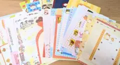 メモ帳 バラ 便箋 平成女児 平成レトロ 80枚以上