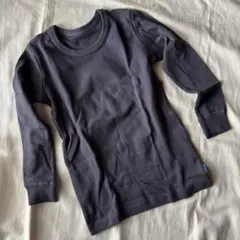 新品未使用✨長袖シャツ 110 肌着 キッズ 子供 グレー 下着 トップバリュ