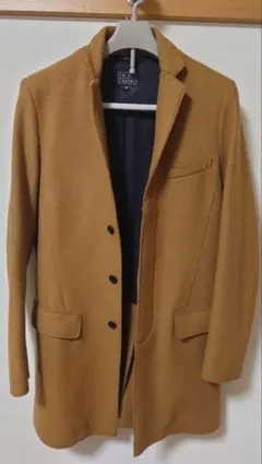 TOMORROWLAND BLUE WORK チェスターコート キャメル