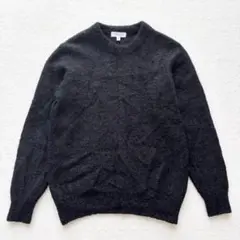 BEAUTY&YOUTH モヘヤクルーネックニットプルオーバー　S