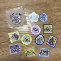 たまごっち シール 30th Anniversary きってふうシール 切手風