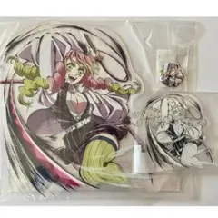 鬼滅の刃　幕間画集表紙　ウェブ　くじ　蜜璃　ビッグ　アクリルスタンド　缶バッジ