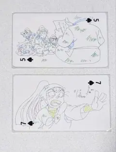 忍たま乱太郎　立花仙蔵　原画展トランプ　2種類
