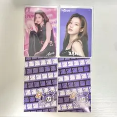 TWICE サナ オフラインくじ クリアトレカ 参加賞 THIS IS FOR