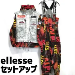 ellesse スロベニア スキーウェア セットアップ 上下セット3点 エレッセ