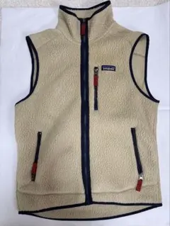 patagonia フリース ベスト ベージュＳ