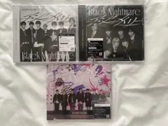 なにわ男子 アシンメトリー/Black Nightmare 3枚セット+特典付き