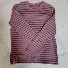 UNIQLOストライプ ロンTメンズXL