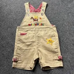 ミキハウス☆オーバーオール80