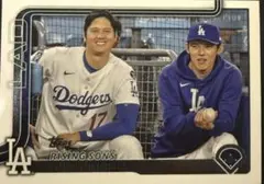 ☀️大谷翔平佐々木朗希2025 topps UPDATE ロサンゼルスドジャース