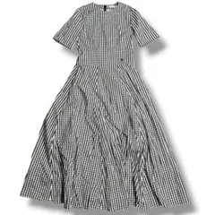 美品 MADISONBLUE ギンガムチェック ワンピース フレア ドレス | Mercari